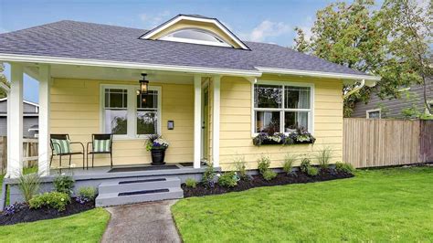 yellow house ideas exterior